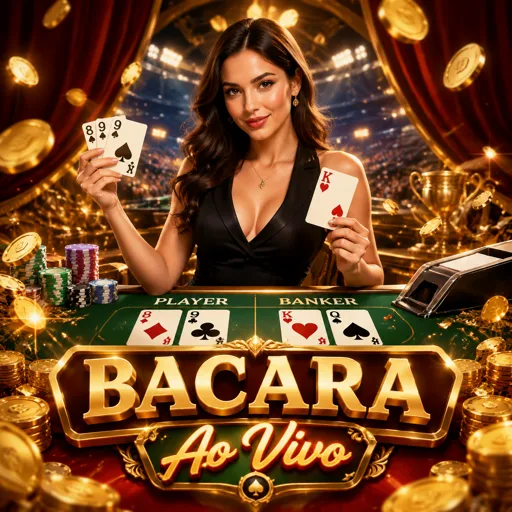 Mesa de baccarat ao vivo com múltiplas câmeras